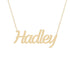Gold Name Necklace - Hadley